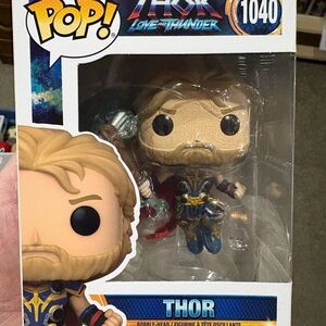 Funko Pop Thor with Blue and Gold Armor